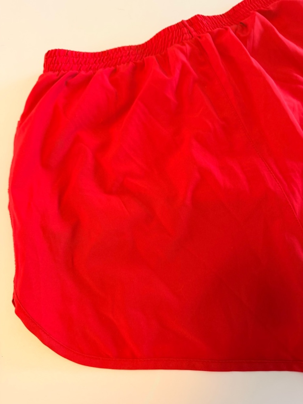 Baleaf Size S Womens Red Stretch Waist Lined Pocket Running Shorts, Lightweight - Picture 13 of 15